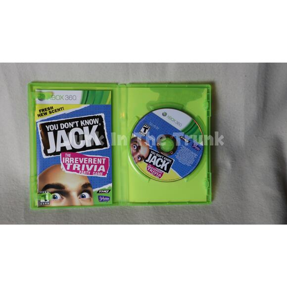 You Don't Know Jack- Video Game w Manual (Xbox 360) - Picture 2 of 4